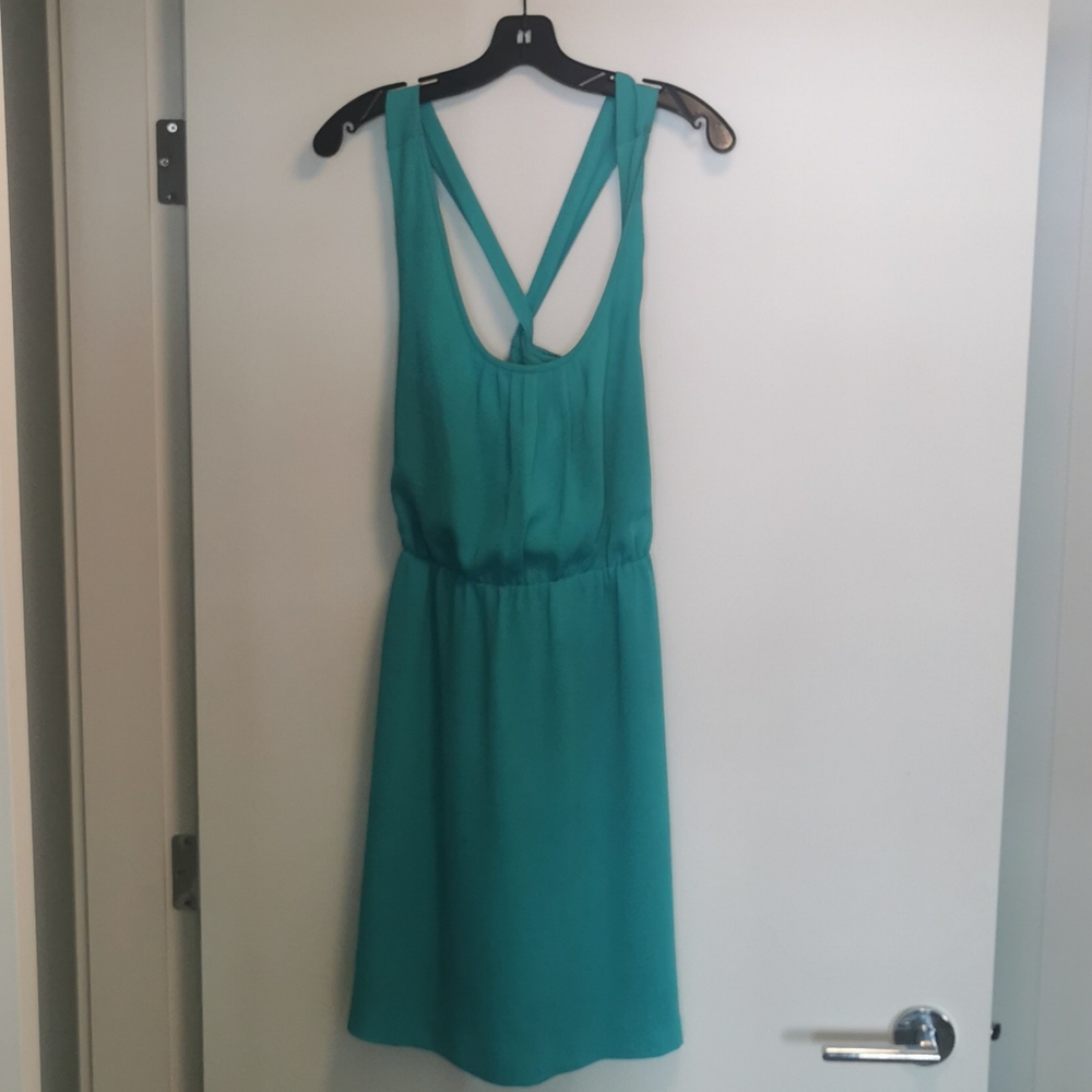 Turquoise Banana Republic Dress